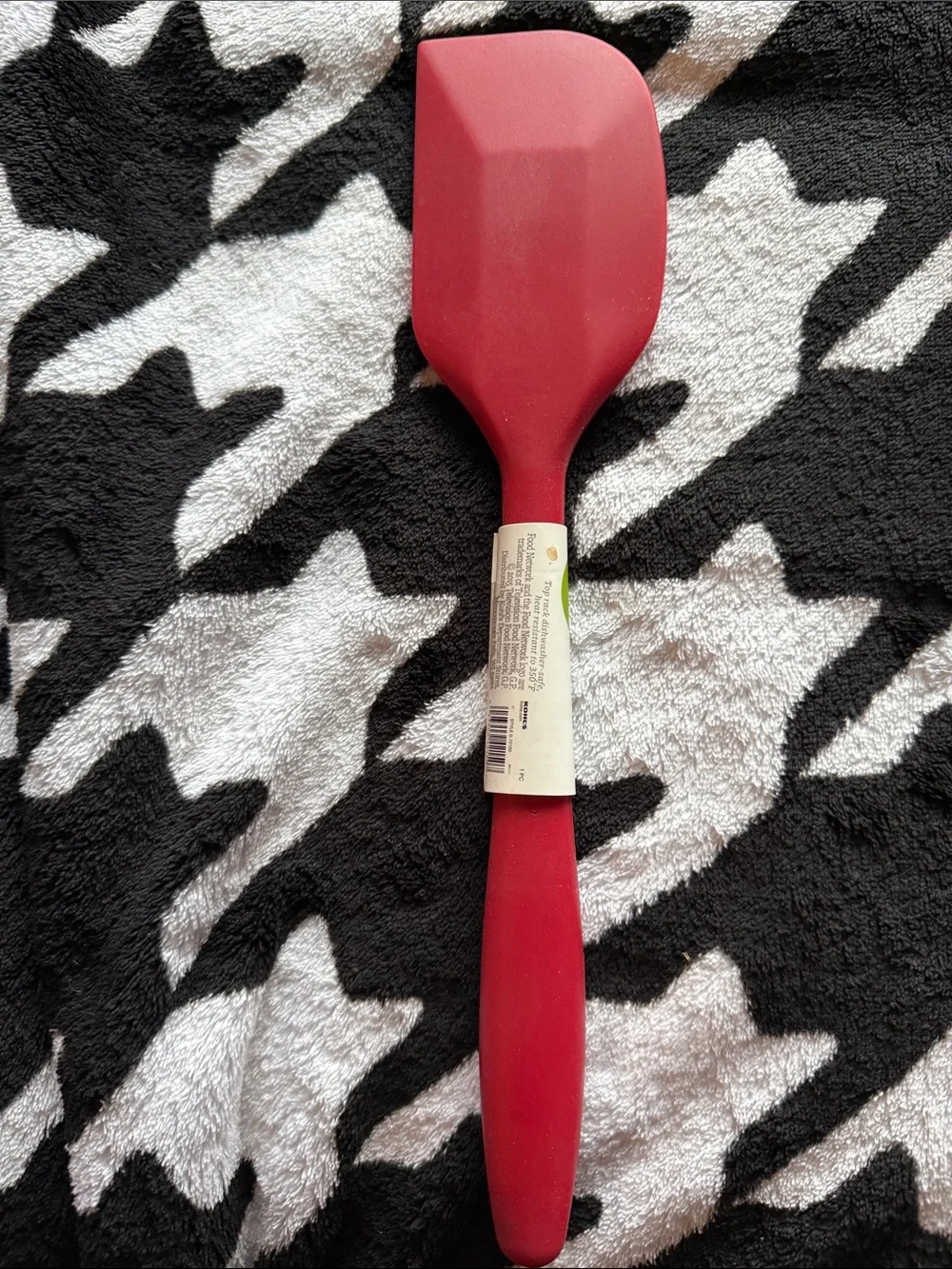 Giada Red Silicone & Bamboo Spatula + 3 Red Silicone Spatulas